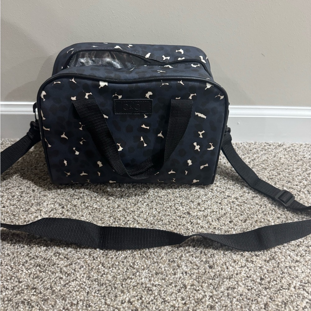 Unbranded Men’s Black Patterned Crossbody Bag